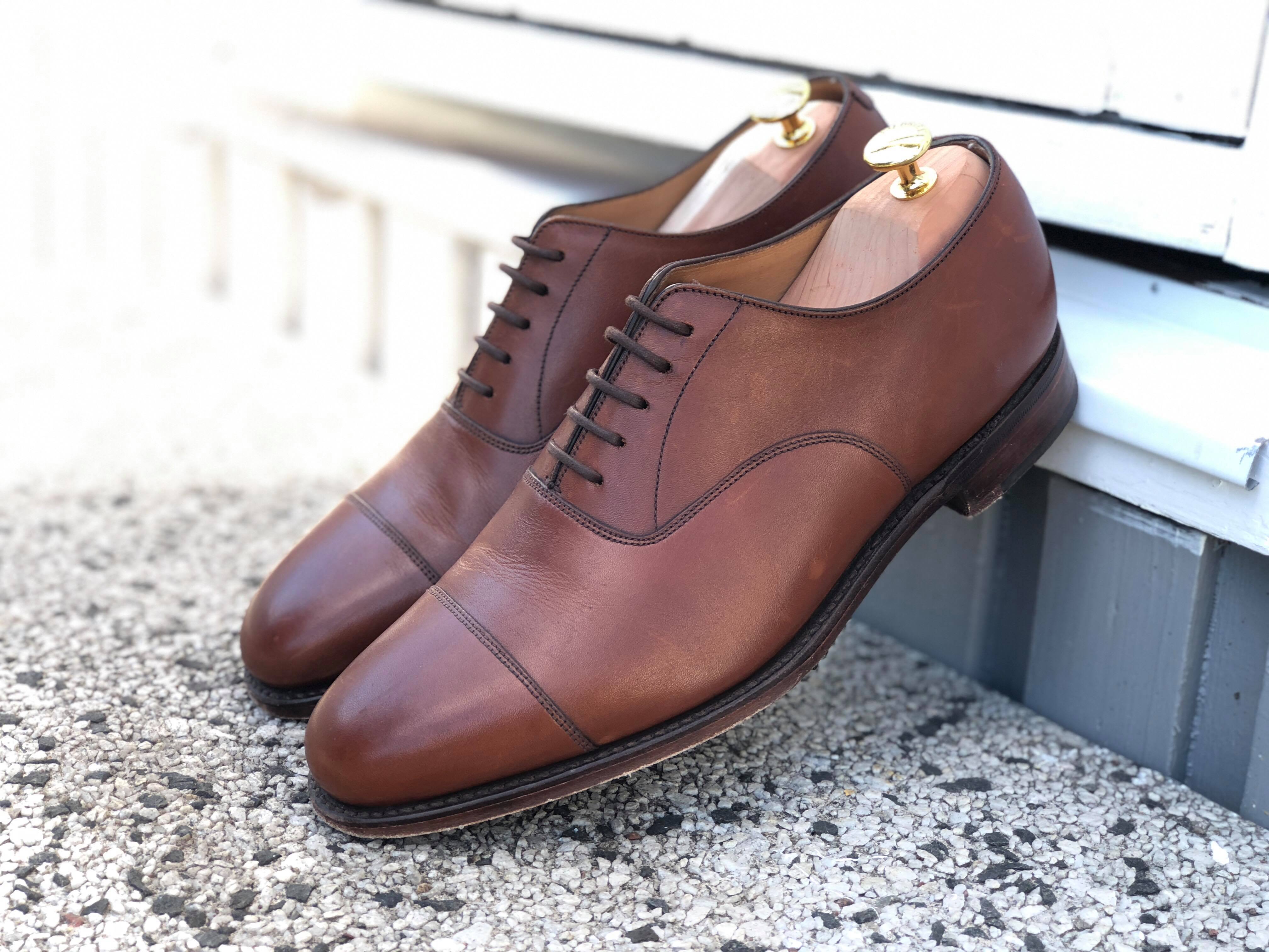 Loake 1880 Oxford Dark Aldwych Brown Review