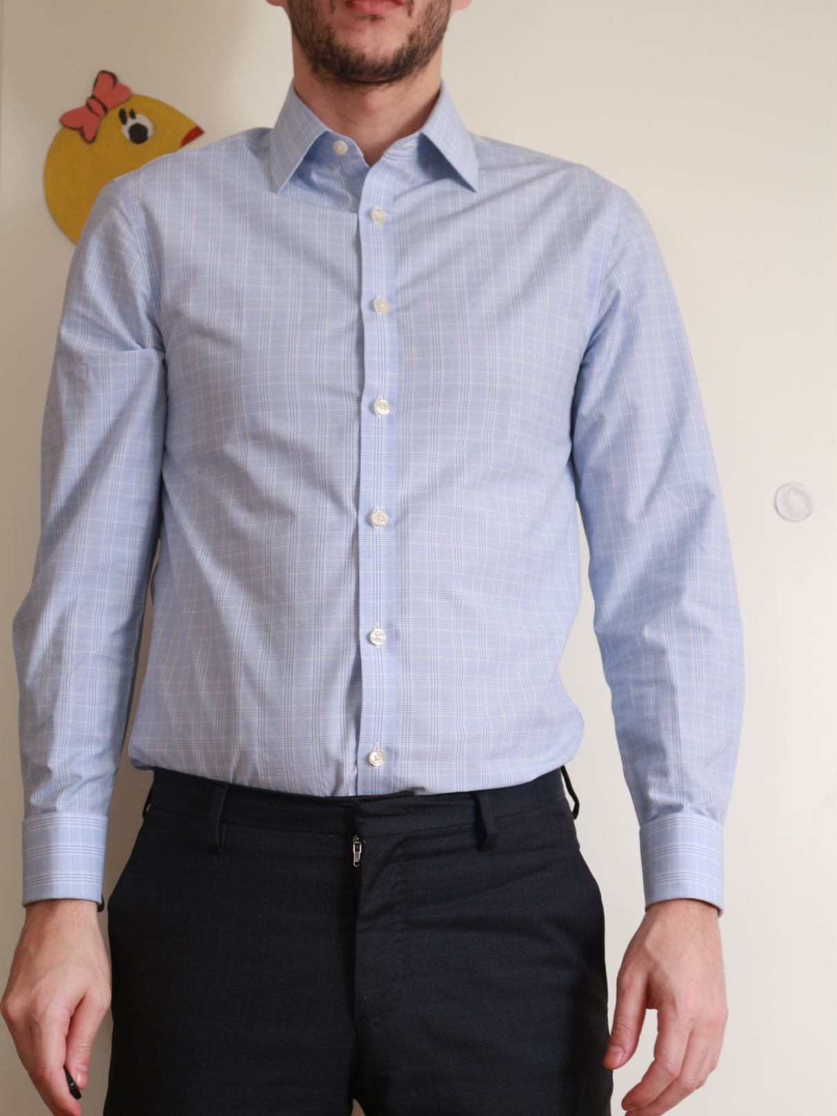 Charles Tyrwhitt Review: Extra Slim Fit Front View