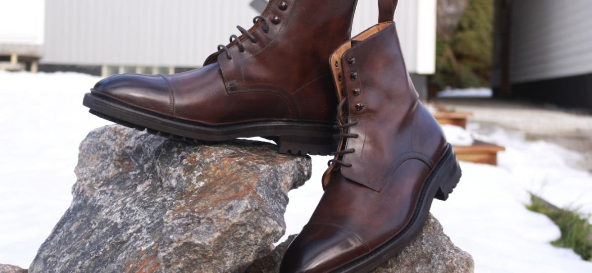 Carlos Santos Boots Review - Lace Up Derby Boots in Coimbra Patina