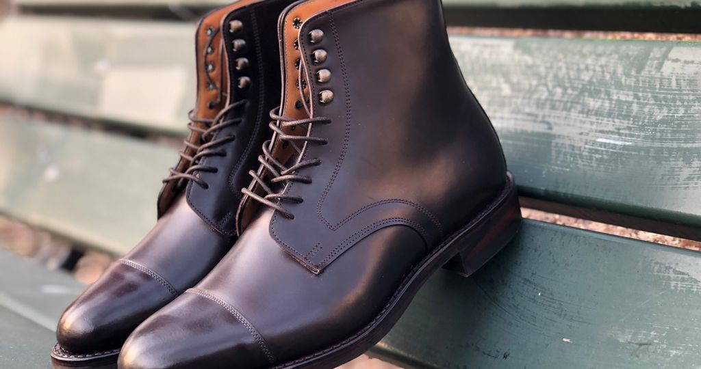 Edward and James Rushton English Cordovan Boot by Pediwear