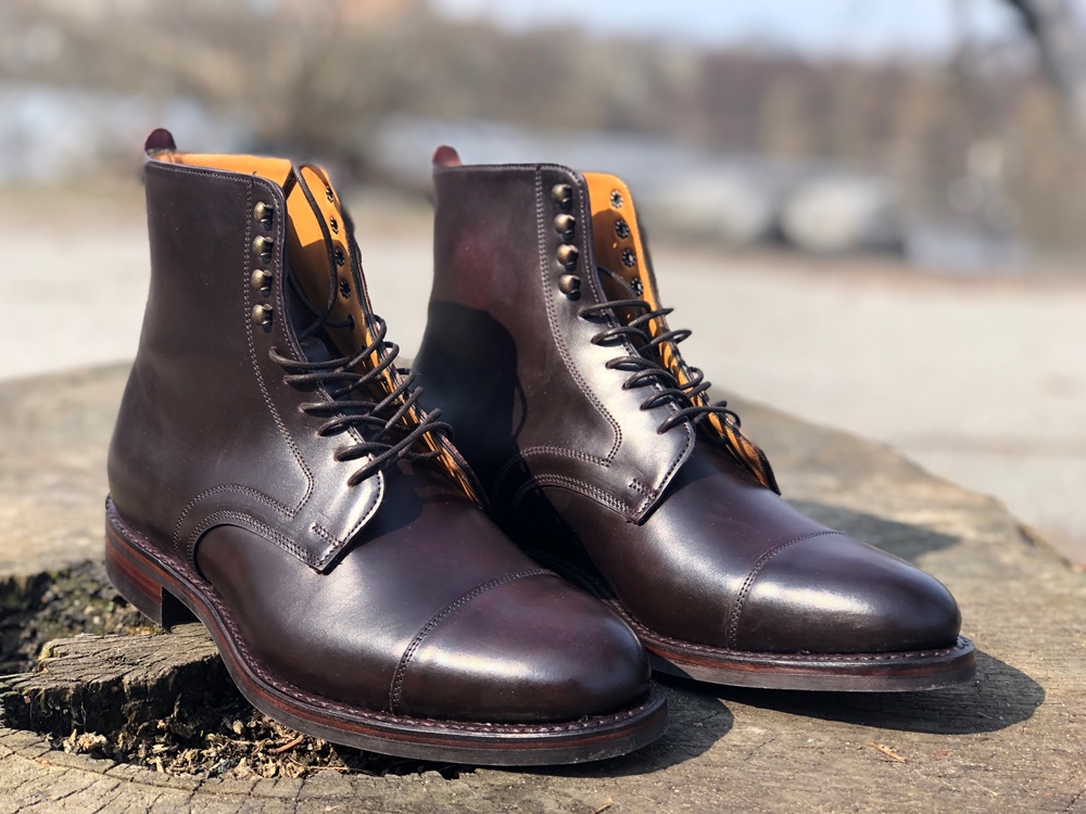 Edward and James Review - Rushton Burgundy Color