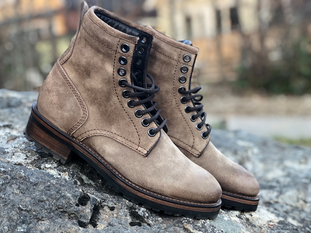 Project TWLV Review - Royal Logger Boot in Sand Suede