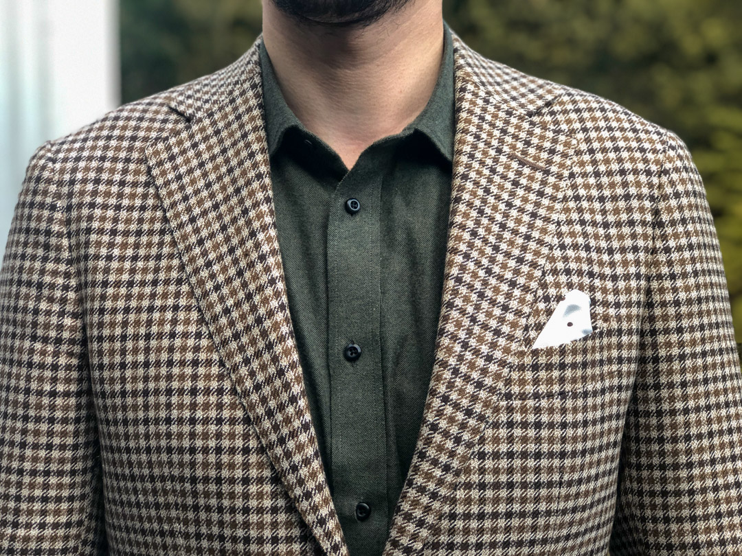 MatchU Tailor Shirt Review - Olive Green Flannel