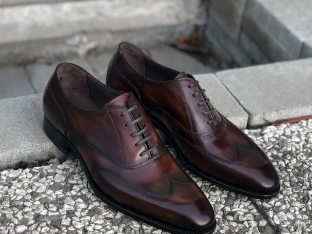 Carlos Santos Handgrade Austerity Brogue for The Noble Shoe in Guimaraes