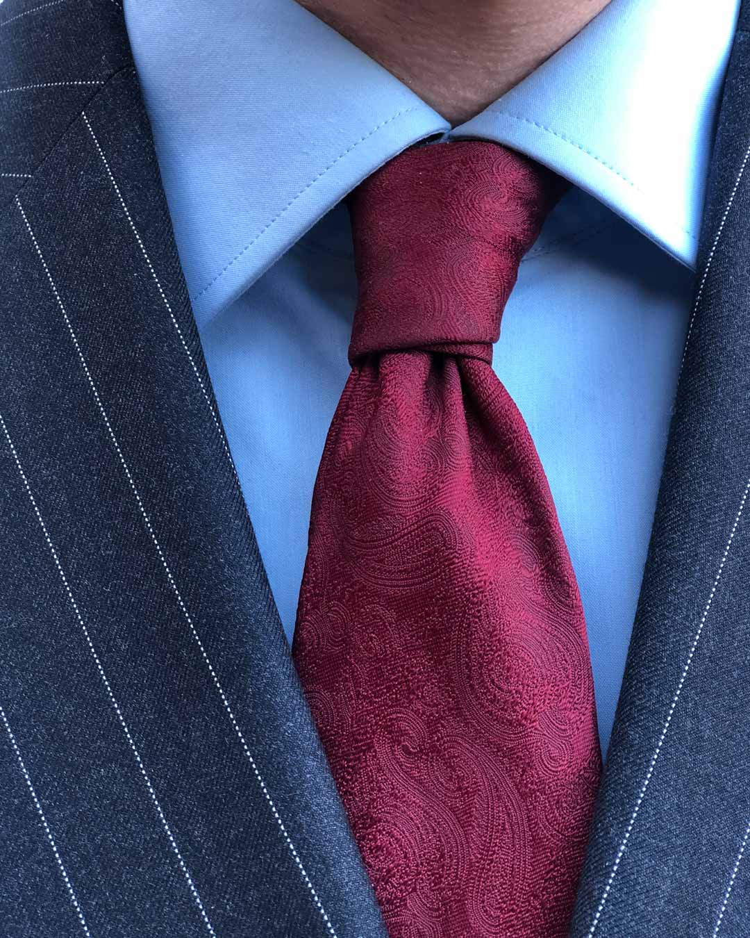 Pinstripe Suit Guide - Suit and Tie