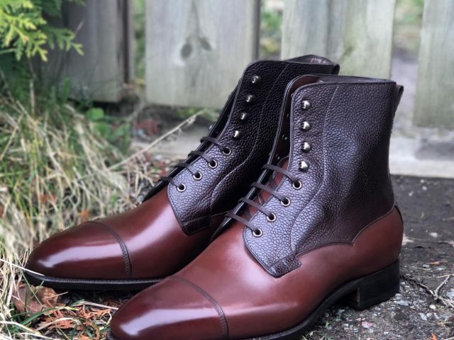 Carlos Santos Handgrade Field Boot for The Noble Shoe