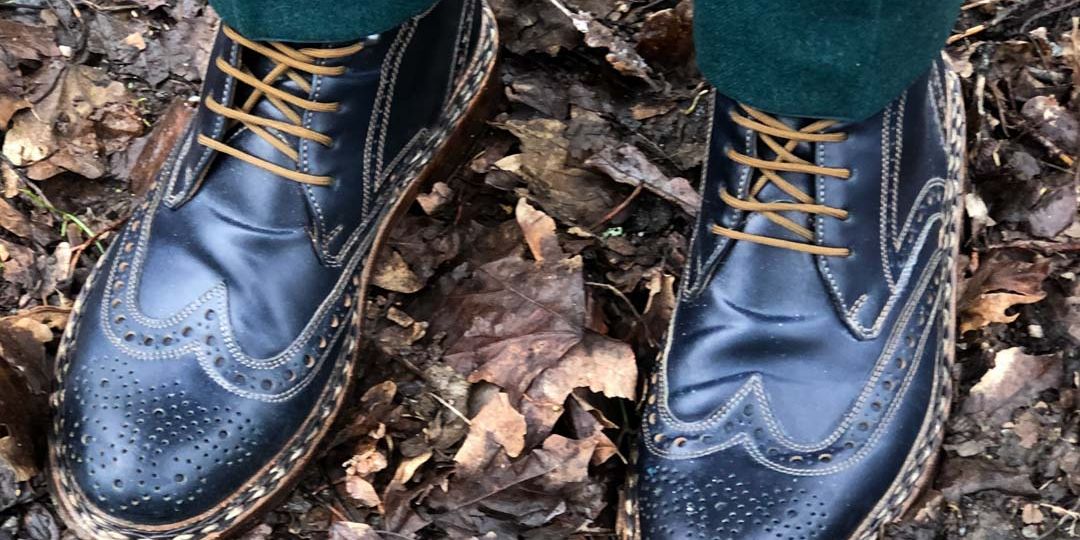 heinrich dinkerlacker blue shell boots