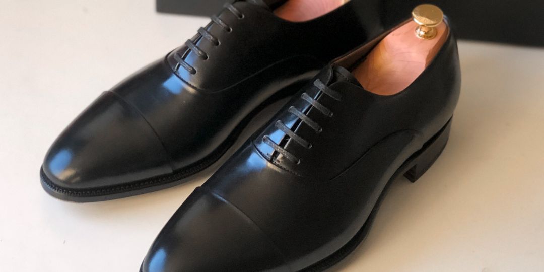 Carlos Santos 9899 Handgrade Black Oxford for The Noble Shoe