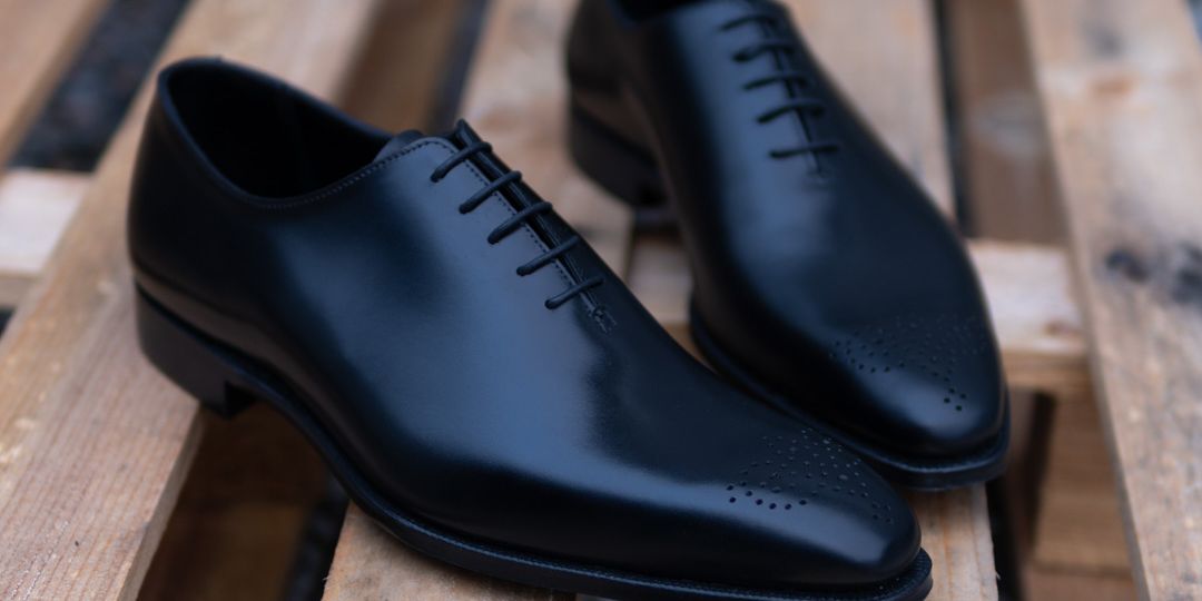 Crockett & Jones Weymouth II Wholecut in Black Calf for The Noble Shoe