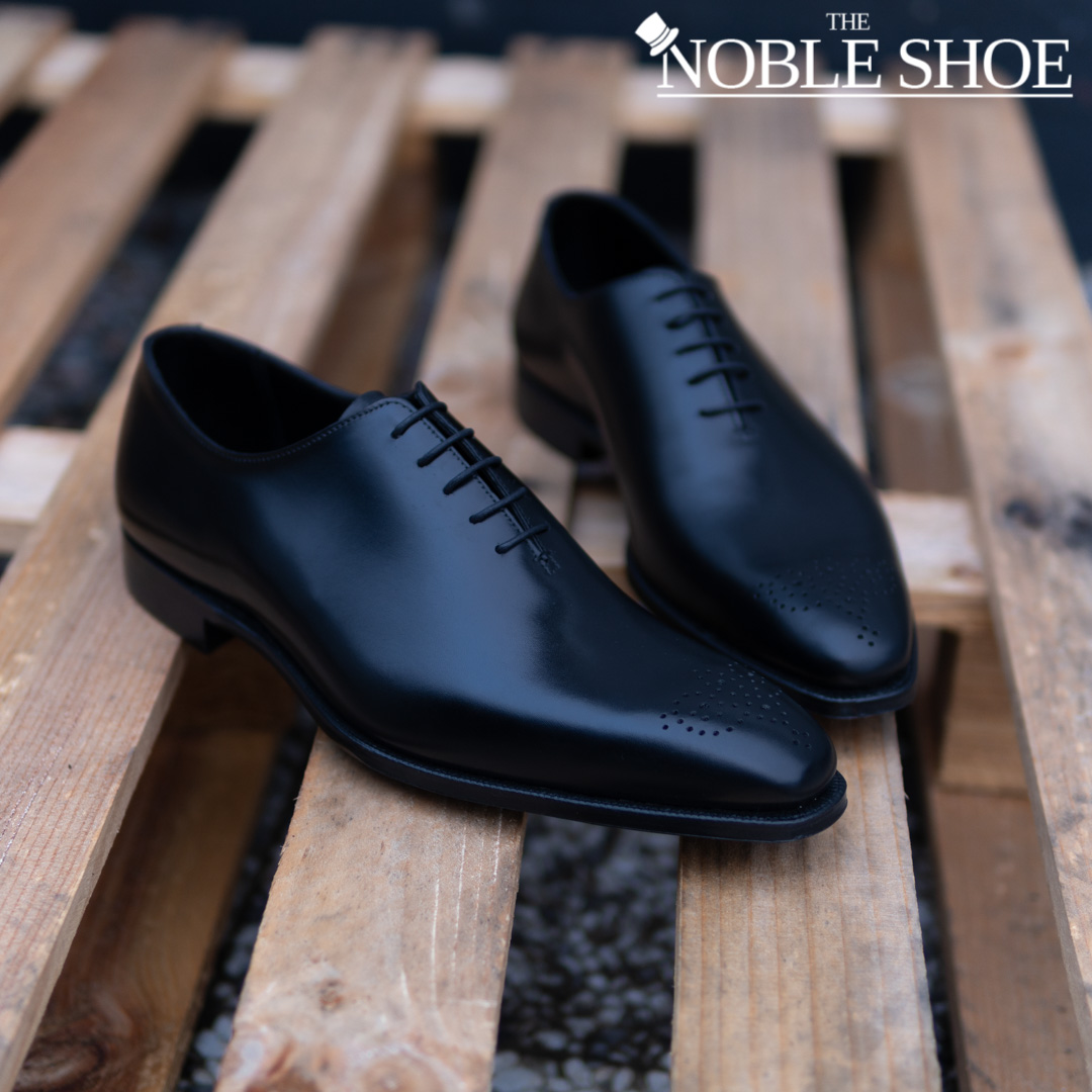 Crockett & Jones Weymouth II Wholecut in Black Calf for The Noble Shoe