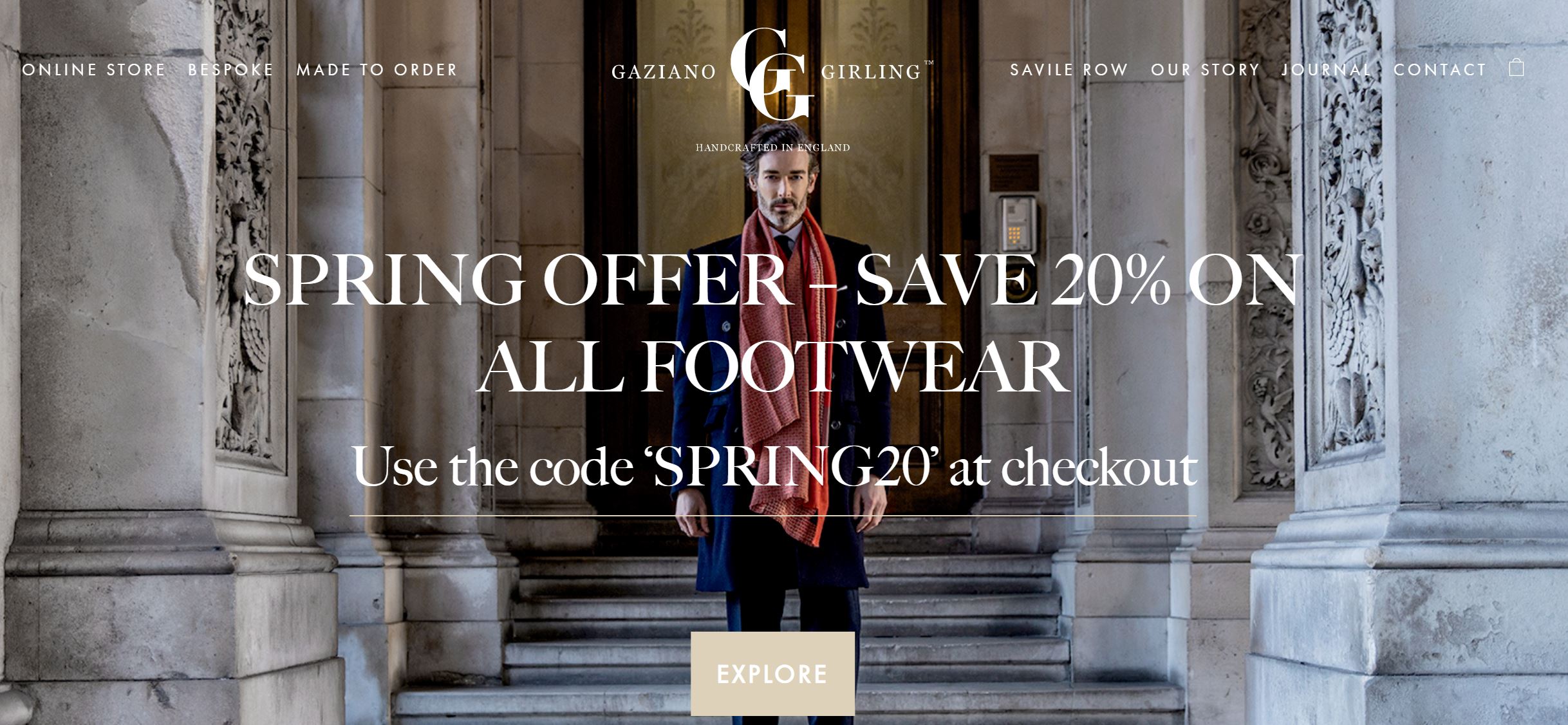 Welted Shoe News April 2020 - Gaziano & Girling Spring Sale