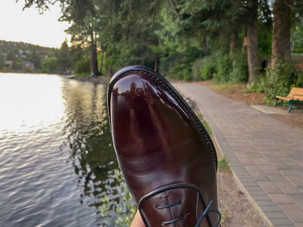 How to mirror shine your leather shoes  Being Distinctly Different