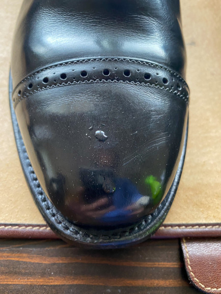 how to polish shoes - mirror shine guide 11