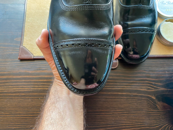 how to polish shoes - mirror shine guide 20