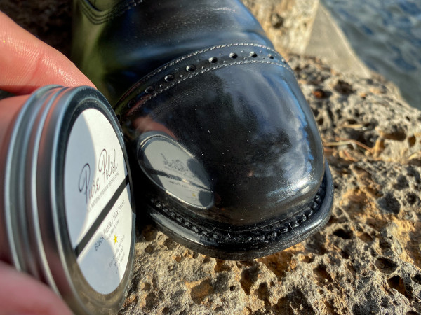 how to polish shoes - mirror shine guide 27