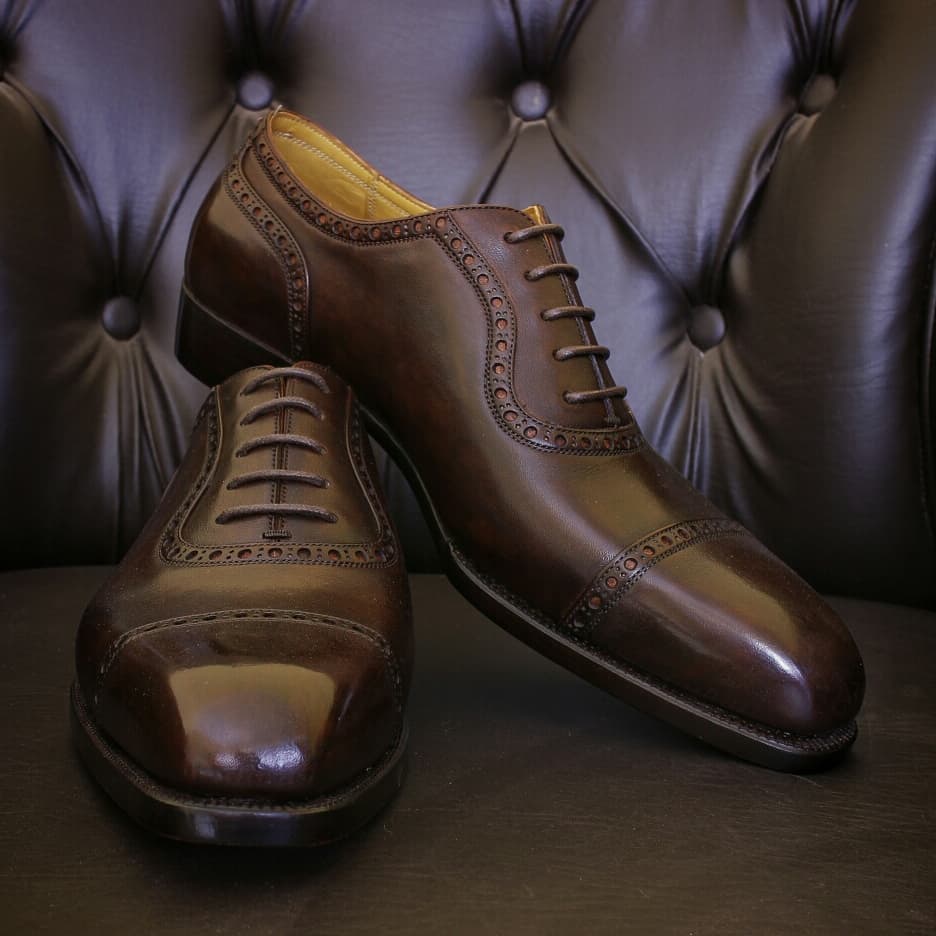 winson shoemaker brown oxfords