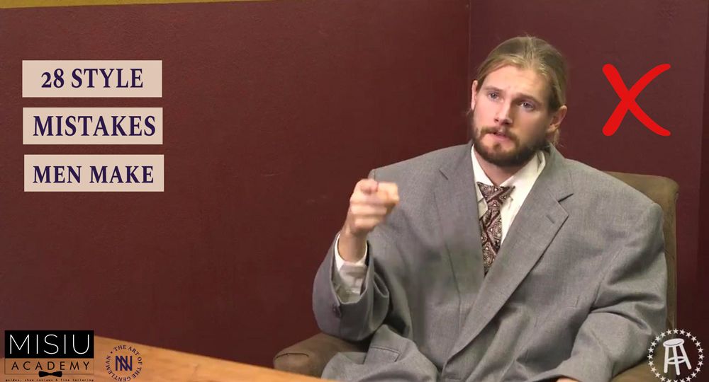 28 Men's Style Mistakes