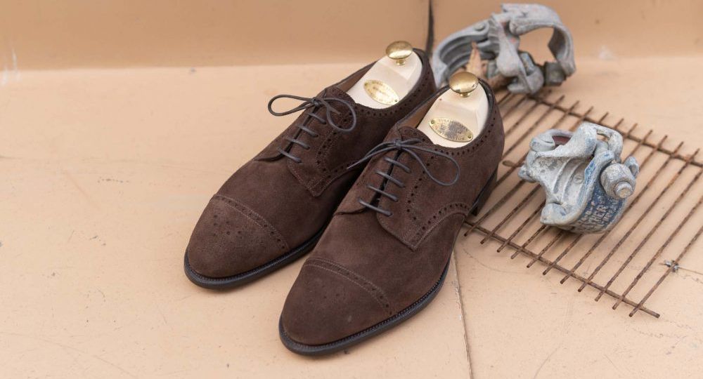 Edward Green Cardiff Suede Derby Review Misiu Academy 3