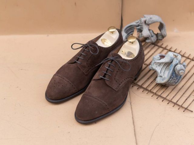 Edward Green Cardiff Suede Derby Review Misiu Academy 3