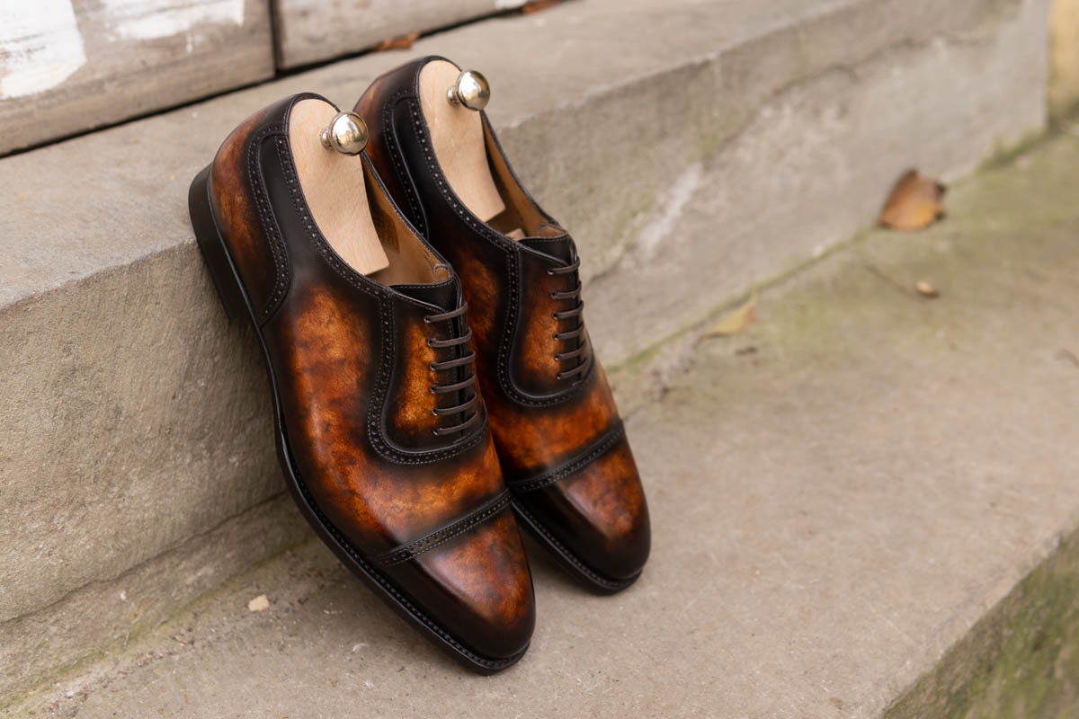 Side View Patina Shoes