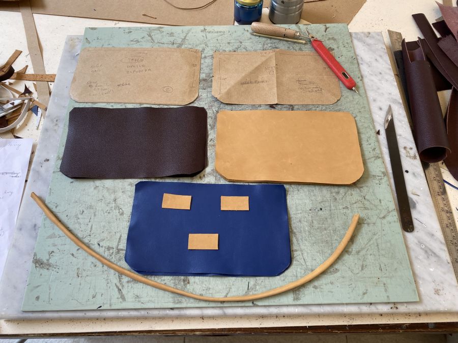 patterns for handmade leather bag