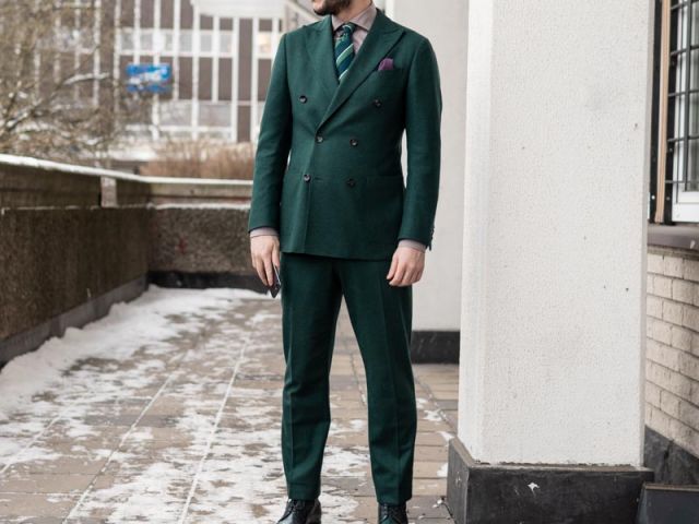 Suitsupply Emerald Green Suit