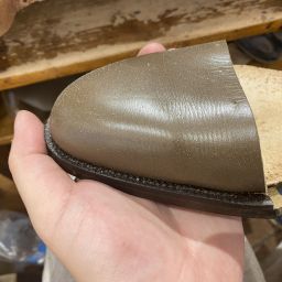 leather toe