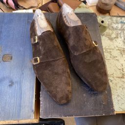 Becoming A Bespoke Shoemaker Part 11: Suede Monks