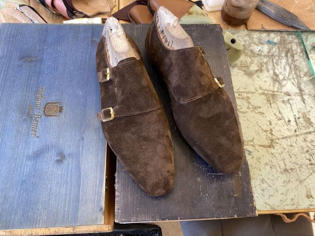 Becoming A Bespoke Shoemaker Part 11: Suede Monks
