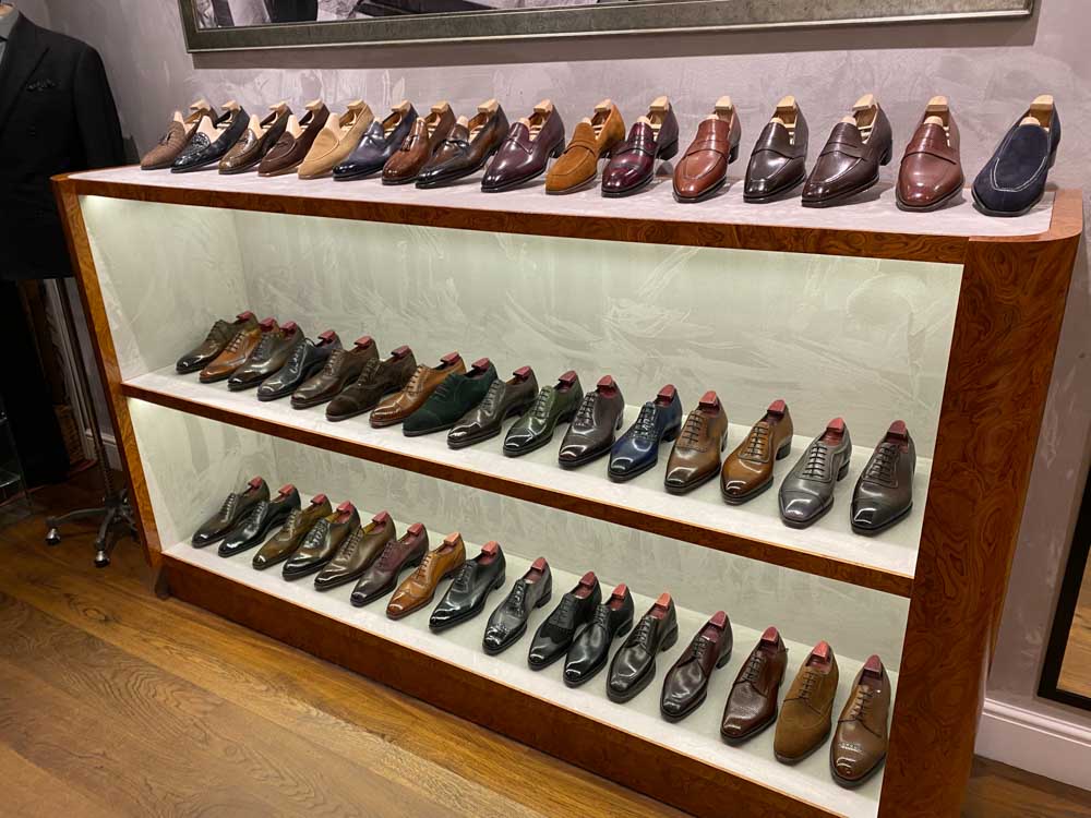 shoes in gaziano & girling store