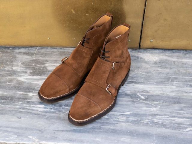 Double Monk Boots