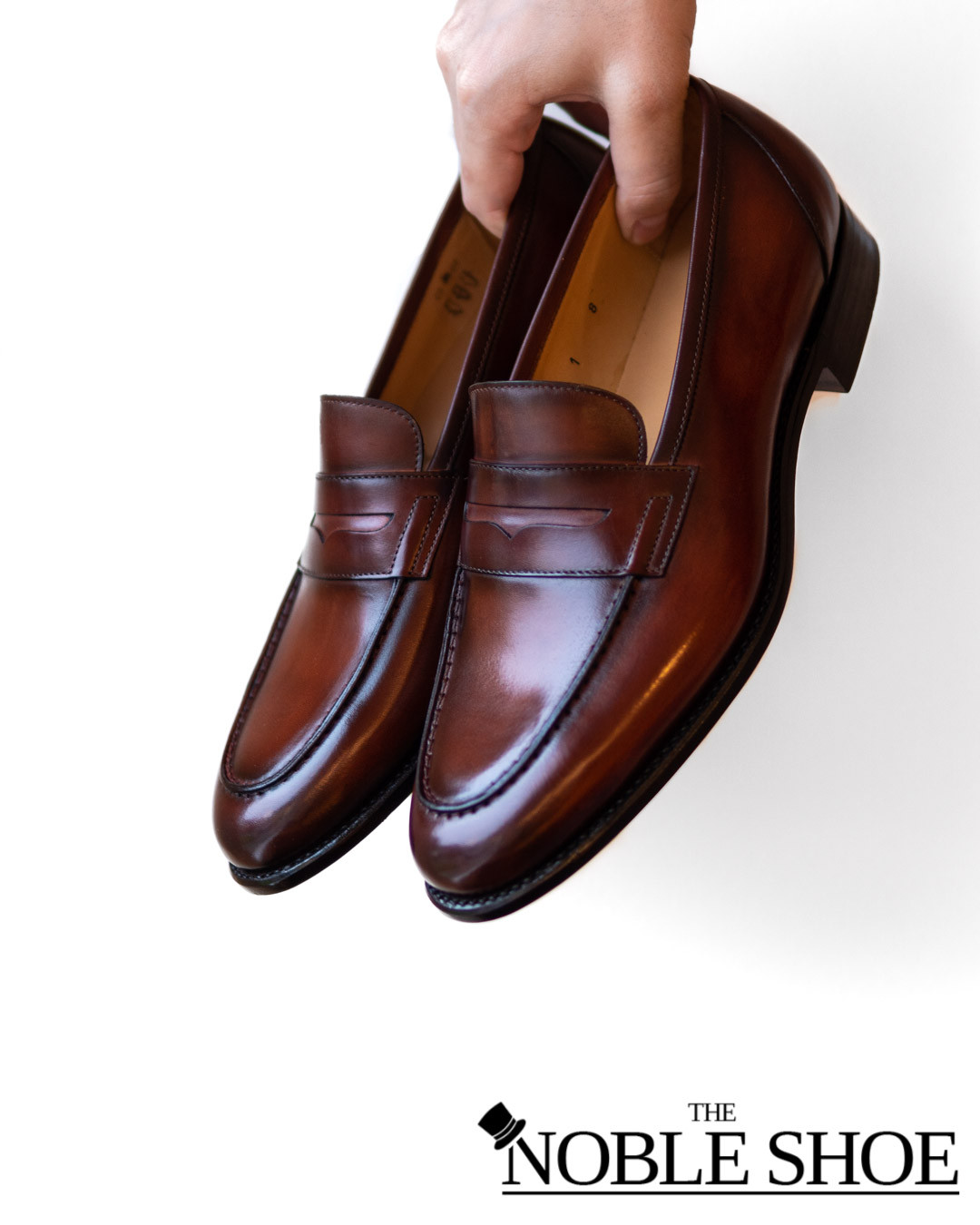 Carlos Santos 9176 Penny Loafers in Wine Shadow Carlos Santos 9176 Penny Loafers in Wine Shadow