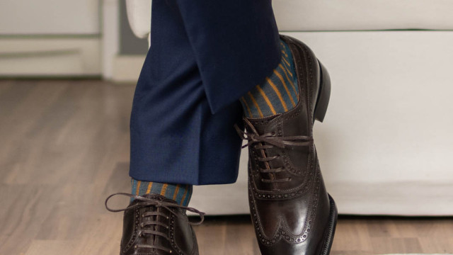 brown handmade shoes